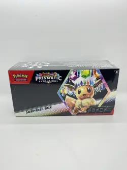 Pokemon TCG Scarlet & Violet Prismatic Evolutions Surprise Box Factory Sealed - Image 1