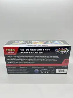 Pokemon TCG Scarlet & Violet Prismatic Evolutions Surprise Box Factory Sealed - Image 3