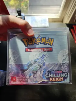 Pokemon Chilling Reign Sealed Booster Box Sword & Shield 36 Packs - Image 1