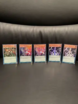 Yu-Gi-Oh D/D Pendulum Monsters Super Rare/ultra Rare 1st Edition (5 Card Lot) - Image 1