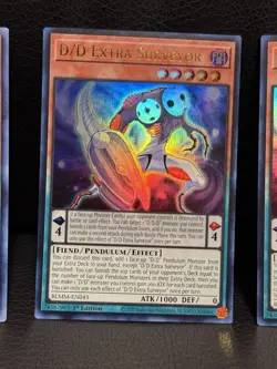 Yu-Gi-Oh D/D Pendulum Monsters Super Rare/ultra Rare 1st Edition (5 Card Lot) - Image 3