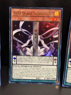 Yu-Gi-Oh D/D Pendulum Monsters Super Rare/ultra Rare 1st Edition (5 Card Lot) - Image 4