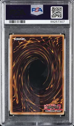 2008 YU-GI-OH! CSOC-CROSSROADS OF CHAOS #EN039 BLACK ROSE DRAGON PSA 9 - Image 2