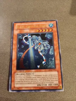 Yu-Gi-Oh B.E.S. Crystal Core CRV-EN021 1st Edition Ultimate Rare see pics y13 - Image 1