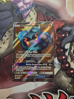 Marshadow GX 137/147 Burning Shadows NM Full Art Pokemon Card VLP - Image 1