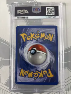 Pokemon Typhlosion T17 First Edition Holo Card Neo Genesis PSA 8 - Image 2