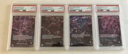 One piece - 2nd anniversary Leader set English - 4 cards - PSA 10s - Image 1