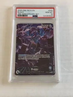 One piece - 2nd anniversary Leader set English - 4 cards - PSA 10s - Image 4