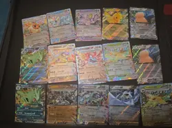 Prismatic Evolutions Card Lot Pokeballs, Masterballs Ex's And Full Art Trainers - Image 3