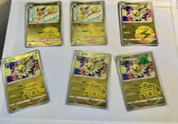 Eeveelution Lot Pokemon Holo And Reverse Cards - Image 5