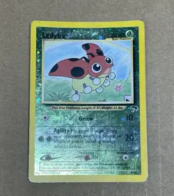 Ledyba 7/18 Southern Islands Holo Rare WOTC Pokemon Card - LP - Image 1