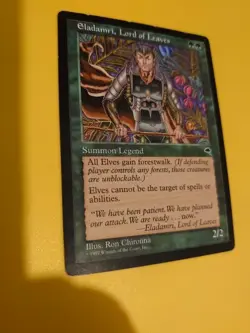 Eladamri, Lord of LEaves. Rare Tempest. Old Vintage. Magic the Gathering Card. - Image 4