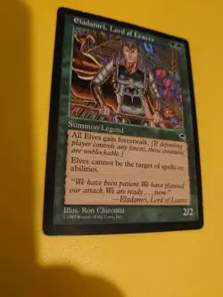Eladamri, Lord of LEaves. Rare Tempest. Old Vintage. Magic the Gathering Card. - Image 5