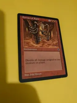 Furnace of Rath. Rare enchantment Tempest Old Vintage. Magic the Gathering Card. - Image 3