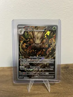 Pokemon Temporal Forces #163 Shiftry ILLUSTRATION RARE Holo Card NM - Image 1