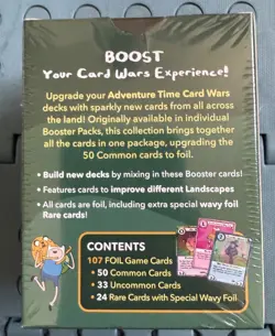 NEW Adventure Time Card Wars For The Glory! Booster box collection - Image 3