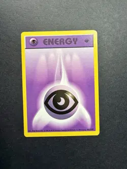 Pokemon Cards: Base Set 1st Edition Energy: Psychic Energy 101/102 - Image 1