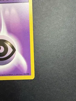 Pokemon Cards: Base Set 1st Edition Energy: Psychic Energy 101/102 - Image 4