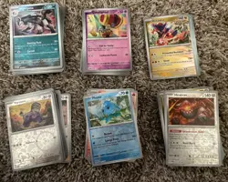 Pokemon TCG Scarlet and Violet Deck Building Bulk lot of 500+ cards Common, Rare - Image 2