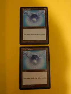 Pearl Medallion x2 Artifact Tempest. Old Vintage. Magic the Gathering 2 Card. - Image 1