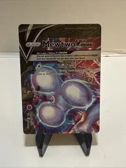 Mewtwo V-UNION [Set of 4] SWSH: Sword & Shield Promo Cards Holo NM - Image 2