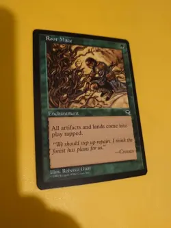 Root Maze. Enchantment Tempest. Old Vintage. Magic the Gathering Card. - Image 3