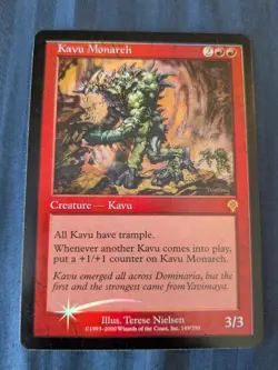 Rare - KAVU MONARCH - Foil - MTG Magic the Gathering - Image 1