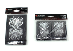Kaldheim RARE Metal Alt Art Deck Sleeves Ultra Pro 100 Sleeves + Life Pad | NEW - Image 3