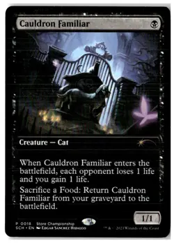 MTG Cauldron Familiar - Game Day & Store Championship Promos MP English - Image 1