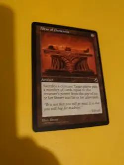 Altar of Dementia. Artifact Tempest. Old Vintage. Magic the Gathering Card. - Image 4