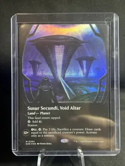 Susur Secundi, Void Altar (Borderless) Edge of Eternities Foil - Image 1
