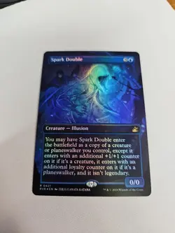 Spark Double (Anime Borderless) #421 (Foil) NM Ravnica Remastered RVR Magic MTG - Image 1