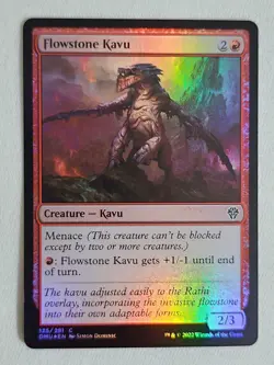 Flowstone Kavu #125 Dominaria United Foil Magic the Gathering - Image 1