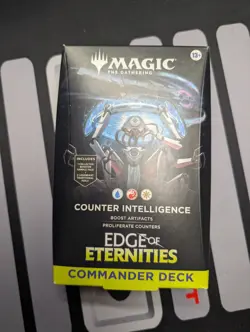 Magic The Gathering Edge of Eternities Commander Deck - Counter Intelligence - Image 1