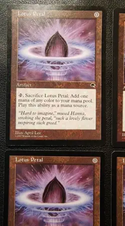 4x Lotus Petal Tempest Regular TMP - Image 2