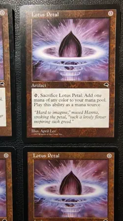 4x Lotus Petal Tempest Regular TMP - Image 3