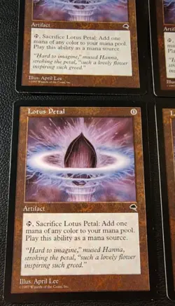 4x Lotus Petal Tempest Regular TMP - Image 4