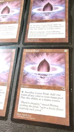 4x Lotus Petal Tempest Regular TMP - Image 5