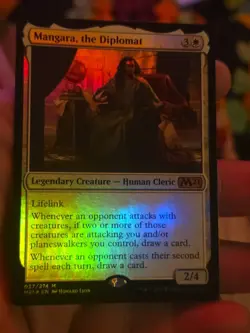 MTG Mangara, the Diplomat Core Set 2021 027/274 Foil NM - Image 1