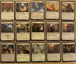 Budget Casual MTG Commander Deck Green White Mounts Wylie Duke, Atiin Hero Ready - Image 2