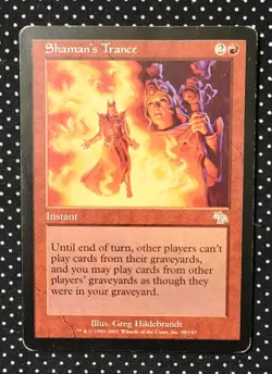 Magic: The Gathering - Shaman's Trance - Judgment - 98/143 - Rare - Image 1