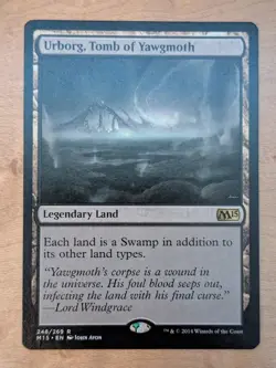 MTG - Urborg, Tomb of Yawgmoth - M15 (NM+) - Image 1