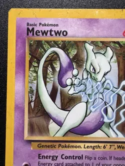 Mewtwo Wizards Promo 12 WoTC 2000 Nintendo Power Magazine Pokemon Card Rare HP - Image 3
