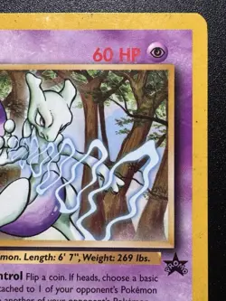 Mewtwo Wizards Promo 12 WoTC 2000 Nintendo Power Magazine Pokemon Card Rare HP - Image 4