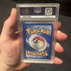PSA 9 MINT Pokemon TCG Poliwhirl 038/102 Base Set Regular Vintage WOTC - Image 2