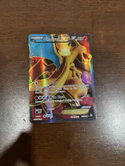 Charizard EX - 100/106 - Pokemon Flashfire XY Full Art - Played Condition - Image 1