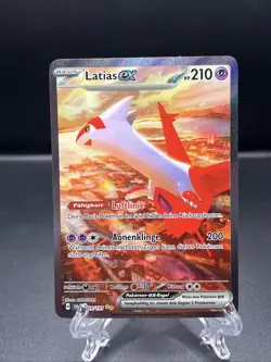 Pokemon Latias EX Deutsch 239/191 Sturmische Funken SIR Near Mint - Image 1