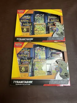 Pokemon TCG Tyranitar EX Premium Collection Box Pokemon - NEW X2 - Image 2