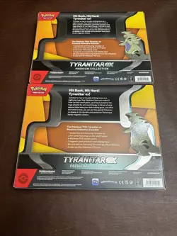 Pokemon TCG Tyranitar EX Premium Collection Box Pokemon - NEW X2 - Image 4
