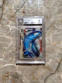 2010 Pokemon HGSS Undaunted Kyogre & Groudon 87/90 88/90 BGS 8.5 9 REGRADE PSA - Image 4